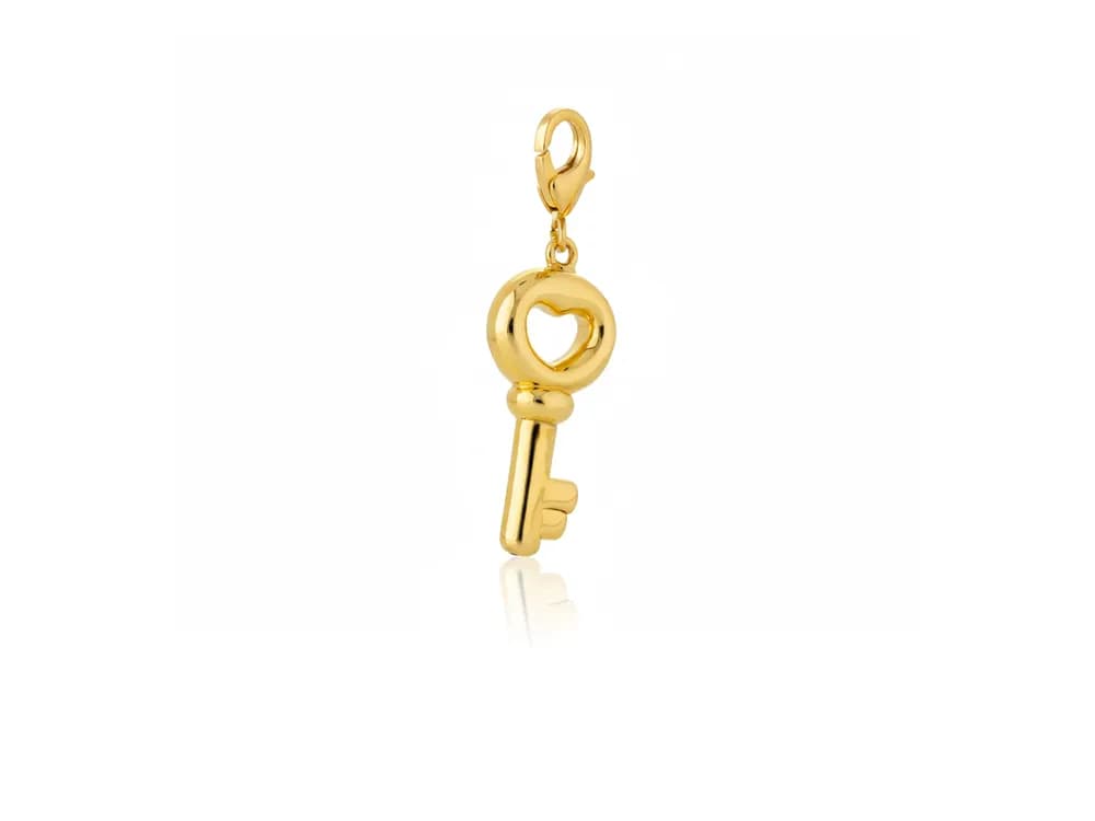 Aqua Charms – Zlatni privezak „Ključ“