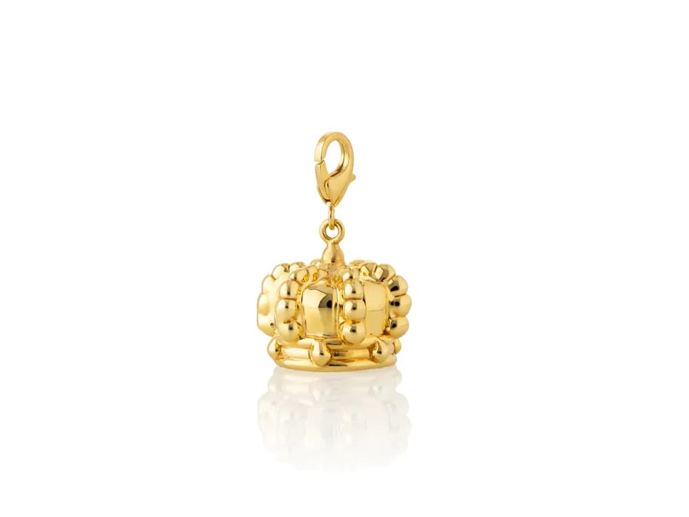 Aqua Charms – Zlatni privezak „Kruna“
