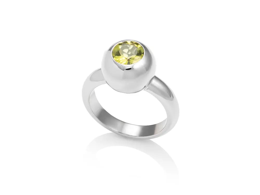 Prsten sa peridotom